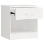 Nightstands with drawer 2 white units by vidaXL, Nightstands - Ref: Foro24-242547, Price: 53,76 €, Discount: %