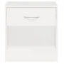 Nachttische mit Schublade, 2 weiße Einheiten von vidaXL, Nachttische - Ref: Foro24-242547, Preis: 53,66 €, Rabatt: %