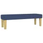 Boxspringbett mit blauer Stoffmatratze 140x200 cm von , Betten und Lattenroste - Ref: Foro24-3137323, Preis: 525,99 €, Rabatt: %