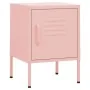 Nachttisch aus rosa Stahl 35x35x51 cm von vidaXL, Nachttische - Ref: Foro24-336211, Preis: 73,19 €, Rabatt: %