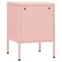 Nachttisch aus rosa Stahl 35x35x51 cm von vidaXL, Nachttische - Ref: Foro24-336211, Preis: 73,19 €, Rabatt: %