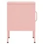 Nachttisch aus rosa Stahl 35x35x51 cm von vidaXL, Nachttische - Ref: Foro24-336211, Preis: 73,19 €, Rabatt: %
