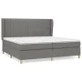 Boxspringbett mit dunkelgrauer Stoffmatratze 200x200 cm von , Betten und Lattenroste - Ref: Foro24-3128710, Preis: 640,50 €, ...