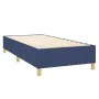 Box spring bed with blue fabric mattress 80x200 cm by , Beds and slatted bases - Ref: Foro24-3137275, Price: 350,83 €, Discou...