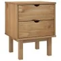 Mesita de noche OTTA madera maciza de pino 45x39x57 cm de vidaXL, Mesitas de noche - Ref: Foro24-348576, Precio: 94,13 €, Des...