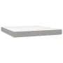 Boxspringbett mit hellgrauer Stoffmatratze 160x200 cm von , Betten und Lattenroste - Ref: Foro24-3130441, Preis: 505,26 €, Ra...