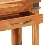 Solid acacia wood console table 110x34x74 cm by vidaXL, Nightstands - Ref: Foro24-338469, Price: 150,84 €, Discount: %