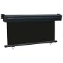 Black balcony side awning 160x250 cm by , Umbrellas - Ref: Foro24-48430, Price: 63,91 €, Discount: %