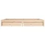 Bed frame with drawers 200x200 cm by , Beds and slatted bases - Ref: Foro24-3103533, Price: 240,97 €, Discount: %