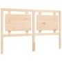 Bed frame with solid wood headboard 160x200 cm by , Beds and slatted bases - Ref: Foro24-3194061, Price: 152,53 €, Discount: %
