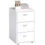 FMD Nightstand with 3 drawers white by FMD, Nightstands - Ref: Foro24-428802, Price: 129,54 €, Discount: %