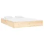Bettgestell aus Massivholz 140x190 cm von , Betten und Lattenroste - Ref: Foro24-820082, Preis: 101,98 €, Rabatt: %