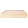 Bettgestell aus Massivholz 140x190 cm von , Betten und Lattenroste - Ref: Foro24-820082, Preis: 101,98 €, Rabatt: %