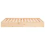 Solid wood bed frame 140x190 cm by , Beds and slatted bases - Ref: Foro24-820082, Price: 101,95 €, Discount: %