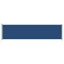 Toldo lateral retráctil para patio azul 600x160 cm de , Sombrillas - Ref: Foro24-313377, Precio: 86,59 €, Descuento: %