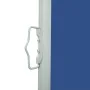 Ausziehbare Seitenmarkise für Terrasse blau 600x160 cm von , Sonnenschirme - Ref: Foro24-313377, Preis: 86,59 €, Rabatt: %