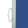 Toldo lateral retráctil para patio azul 600x160 cm de , Sombrillas - Ref: Foro24-313377, Precio: 86,59 €, Descuento: %