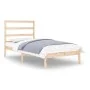Solid wood bed frame 90x190 cm by , Beds and slatted bases - Ref: Foro24-3104898, Price: 76,86 €, Discount: %