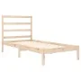 Solid wood bed frame 90x190 cm by , Beds and slatted bases - Ref: Foro24-3104898, Price: 76,86 €, Discount: %
