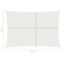 Segelmarkise HDPE weiß 160 g/m² 2x5 m von , Sonnenschirme - Ref: Foro24-311231, Preis: 29,58 €, Rabatt: %