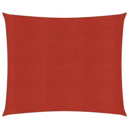 Toldo de vela rojo HDPE 160 g/m² 6x6 m de , Sombrillas - Ref: Foro24-311609, Precio: 69,64 €, Descuento: %