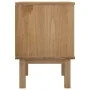 OTTA bedside table in brown and gray pine wood 45x39x57 cm by vidaXL, Nightstands - Ref: Foro24-348577, Price: 61,94 €, Disco...