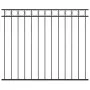 Panel de valla de acero 1,7x1,5 m negro de , Paneles de vallas - Ref: Foro24-146319, Precio: 60,04 €, Descuento: %