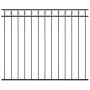 Stahlzaunelement 1,7x1,5 m schwarz von , Zaunpaneele - Ref: Foro24-146319, Preis: 62,30 €, Rabatt: %