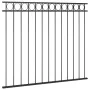 Panel de valla de acero 1,7x1,5 m negro de , Paneles de vallas - Ref: Foro24-146319, Precio: 60,04 €, Descuento: %