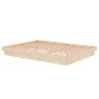 Solid wood bed frame 140x190 cm by , Beds and slatted bases - Ref: Foro24-819952, Price: 219,93 €, Discount: %