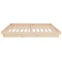 Solid wood bed frame 140x190 cm by , Beds and slatted bases - Ref: Foro24-819952, Price: 219,93 €, Discount: %