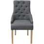 6 Esszimmerstühle aus dunkelgrauem Stoff von vidaXL, Essstühle - Ref: Foro24-274424, Preis: 824,41 €, Rabatt: %