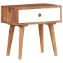 Nachttisch aus massivem Palisanderholz, 45 x 30 x 45 cm von vidaXL, Nachttische - Ref: Foro24-246263, Preis: 91,29 €, Rabatt: %