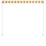Toldo retráctil amarillo y blanco 100x150 cm de , Toldos - Ref: Foro24-145890, Precio: 34,79 €, Descuento: %