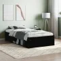 Estructura de cama negra 90x200 cm de , Camas y somieres - Ref: Foro24-3203825, Precio: 118,52 €, Descuento: %