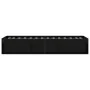 Schwarzer Bettrahmen 75x190 cm von , Betten und Lattenroste - Ref: Foro24-3203846, Preis: 108,44 €, Rabatt: %