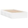 Weißer Bettrahmen 90x190 cm von , Betten und Lattenroste - Ref: Foro24-3203838, Preis: 129,59 €, Rabatt: %
