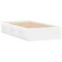 Weißer Bettrahmen 90x190 cm von , Betten und Lattenroste - Ref: Foro24-3203838, Preis: 129,59 €, Rabatt: %