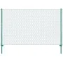 Wire mesh fence with steel posts 25x2 m green by , fence panels - Ref: Foro24-144612, Price: 156,50 €, Discount: %