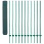 Wire mesh fence with steel posts 25x2 m green by , fence panels - Ref: Foro24-144612, Price: 156,50 €, Discount: %