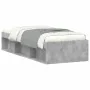Betongrauer Bettrahmen 75x190 cm von , Betten und Lattenroste - Ref: Foro24-3203848, Preis: 113,07 €, Rabatt: %