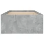 Betongrauer Bettrahmen 75x190 cm von , Betten und Lattenroste - Ref: Foro24-3203848, Preis: 113,07 €, Rabatt: %