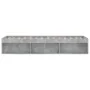 Betongrauer Bettrahmen 75x190 cm von , Betten und Lattenroste - Ref: Foro24-3203848, Preis: 113,07 €, Rabatt: %