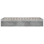 Concrete gray bed frame 90x190 cm by , Beds and slatted bases - Ref: Foro24-3203841, Price: 106,23 €, Discount: %