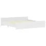 Estructura de cama con cabecero piecero blanco 200x200 cm de , Camas y somieres - Ref: Foro24-3203733, Precio: 125,82 €, Desc...