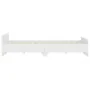 Estructura de cama con cabecero piecero blanco 200x200 cm de , Camas y somieres - Ref: Foro24-3203733, Precio: 125,82 €, Desc...