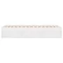 White bed frame 100x200 cm by , Beds and slatted bases - Ref: Foro24-3203831, Price: 121,30 €, Discount: %