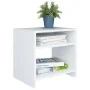 Nachttische 2 Stück weißes Sperrholz 40x30x40 cm von vidaXL, Nachttische - Ref: Foro24-800010, Preis: 45,53 €, Rabatt: %