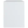 Mesitas de noche 2 uds madera contrachapada blanco 40x30x40 cm de vidaXL, Mesitas de noche - Ref: Foro24-800010, Precio: 45,5...