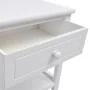 Mesitas de noche 2 unidades madera blanca de vidaXL, Mesitas de noche - Ref: Foro24-242871, Precio: 85,95 €, Descuento: %